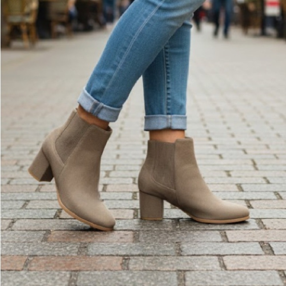 Women’s Taupe Ankle Boots